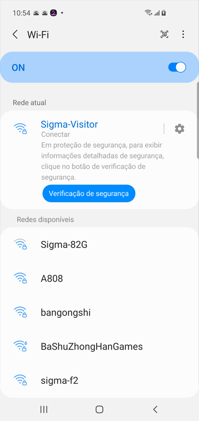 Como conectar seu telefone por WIFI ou hotspot
